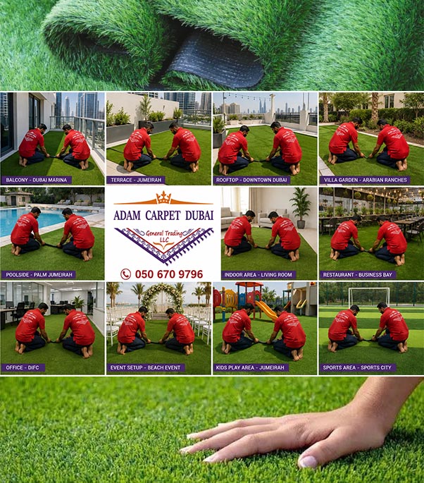Artificial Grass Carpet Installation Company in Dubai