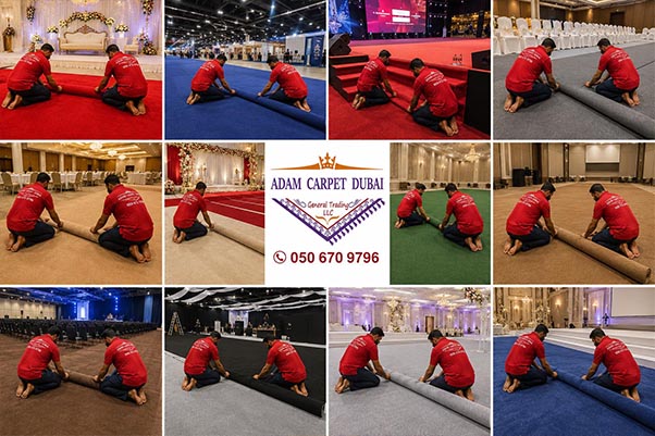 Event Carpet Installation Services in Dubai