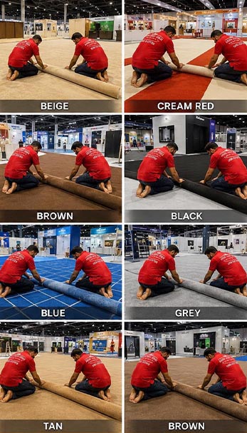 Exhibition Carpet Solutions for Dubai