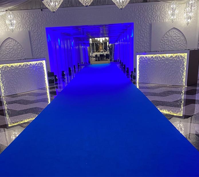 The Blue Exhibition Carpet Dubai
